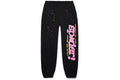 Pink sp5der sweat pants